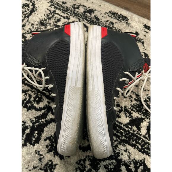 Converse Men's Size 12 CTAS ULTRA MID Leather/Mesh Sneakers - Picture 5 of 6